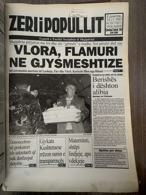 Zëri i Popullit 1997-11-14
